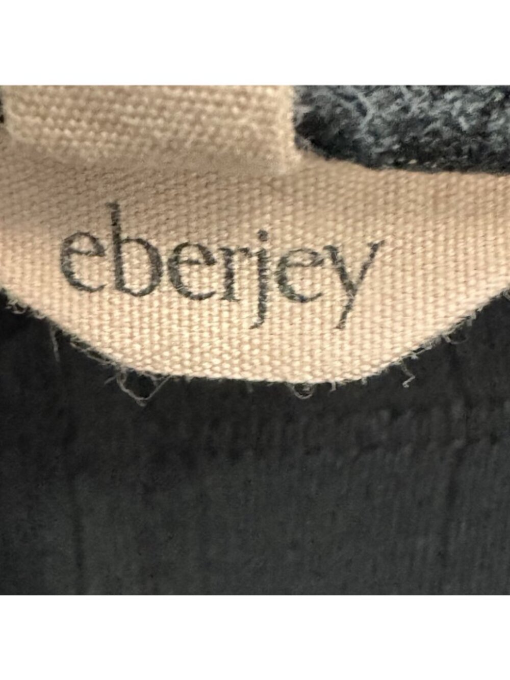 Eberjey Gisele Rib Women’s L Black Straight Leg Pajama Pants Lounge - Picture 8 of 12